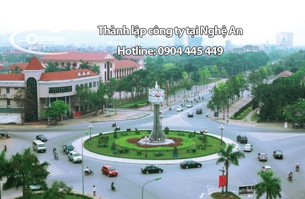 mở công ty tại Nghệ An